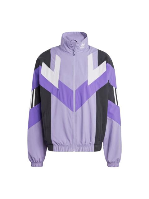 adidas originals Rekive Woven Track Jacket 'Purple' IC6005