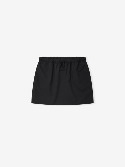 ESSENTIALS Womens Silk Blend Micro Skirt