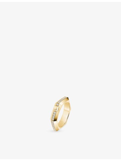 MESSIKA Moderniste 18ct Gold And 0.15ct Diamond Ring