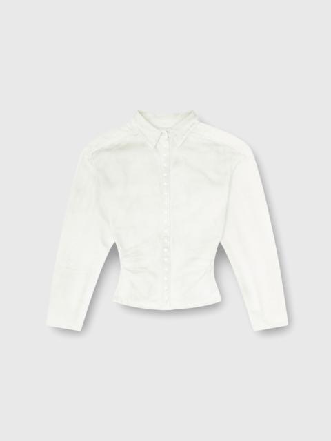 Diesel FITTED SHIRT IN DENIM