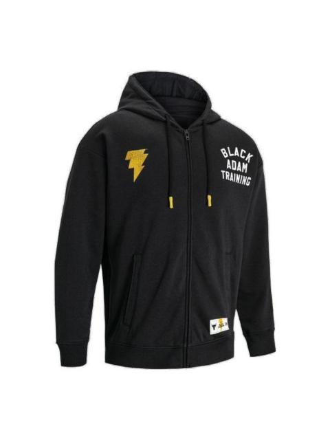 Under Armour Under Armour Project Rock Black Adam Full Zip Rival Fleece Hoodie 'Black Yellow' 1377749-001