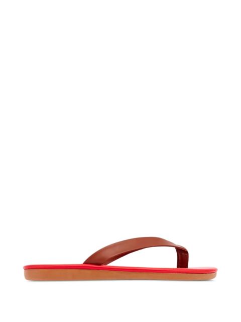 ANCIENT GREEK SANDALS Ancient Greek Sandals Saionara Leather Slides