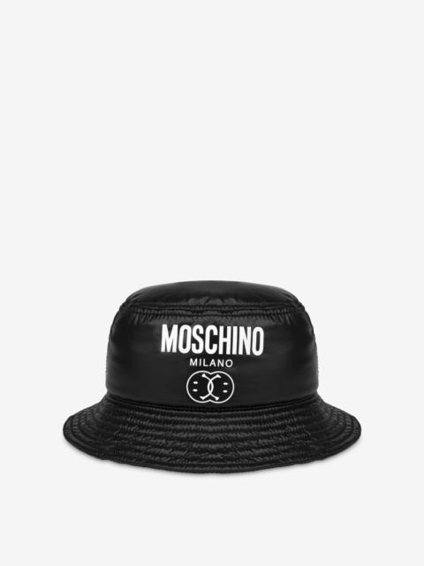 Moschino DOUBLE SMILEY® NYLON BUCKET HAT