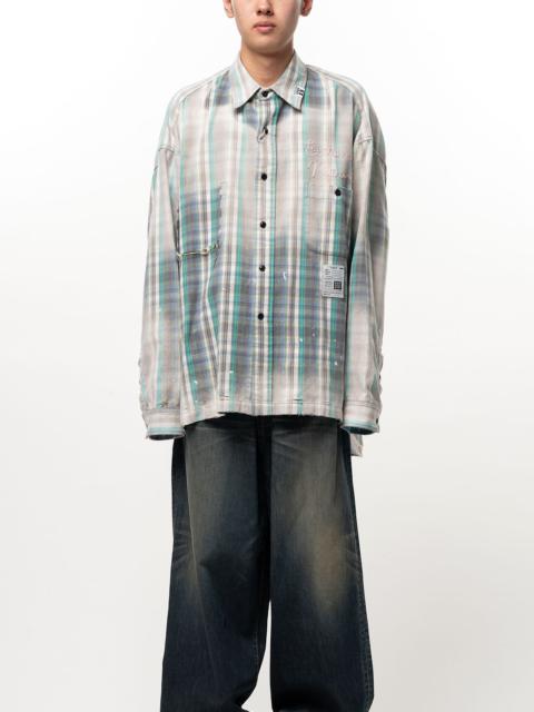 Maison MIHARAYASUHIRO Vintage Like Check Shirt