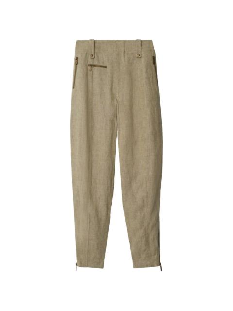 Burberry linen trousers