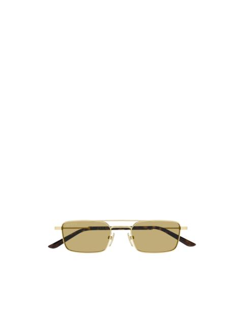 GUCCI rectangle-frame sunglasses