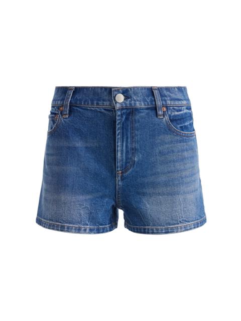 Alice + Olivia ERNIE LOW RISE BUCKLEBACK SHORT