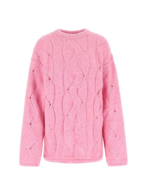 LOW CLASSIC cable-knit jumper