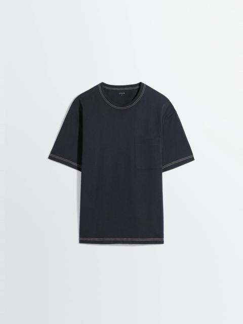 Lemaire BOXY SHORT SLEEVE T-SHIRT IN HEAVY JERSEY