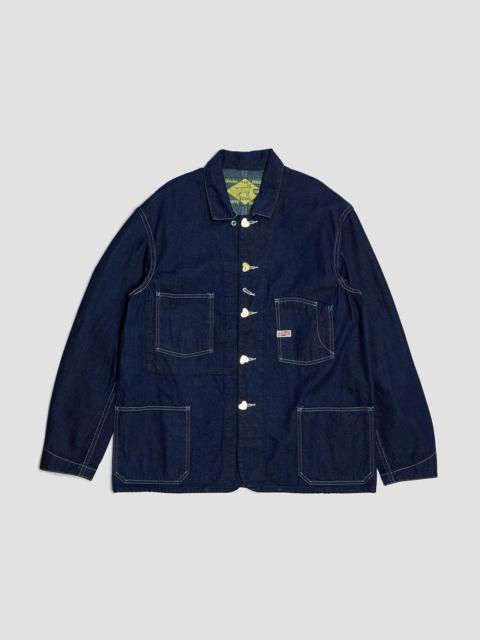 Nigel Cabourn TCB Jeans Cathartt Chore Coat 10oz Indigo Denim