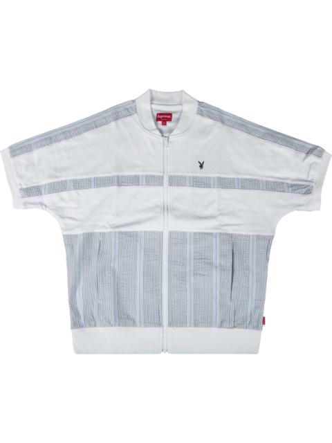 Supreme x Playboy Leisure Zip Up Top 'White'