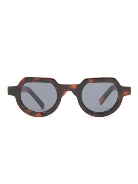 BRAIN DEAD Tani Post Modern Primitive Eye Protection - Brown Tortoise/Black