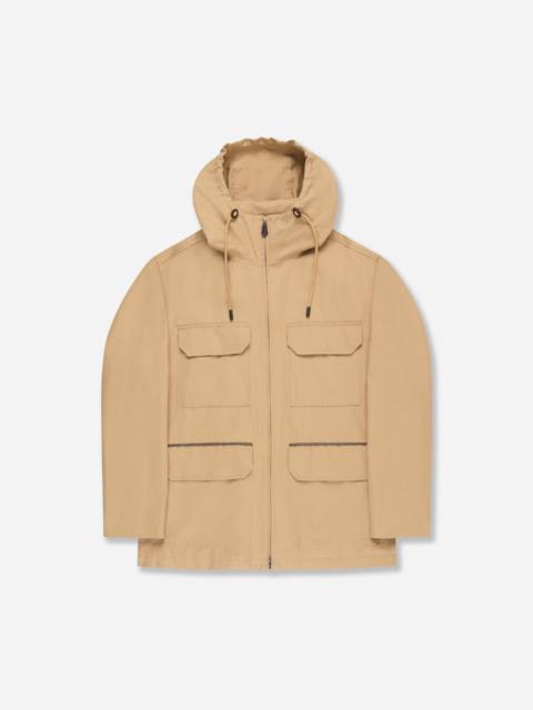 SLOWEAR Cotton and linen canvas jacket