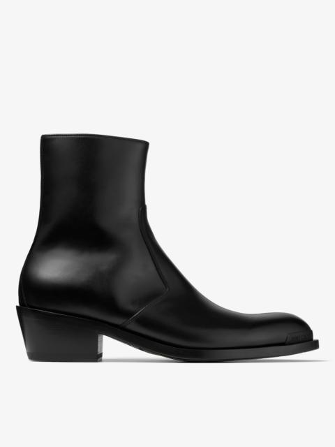 JIMMY CHOO Sammy/M
Black Calf Leather Ankle Boots