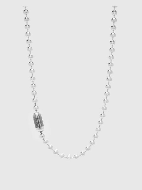 GOOD ART HLYWD 2A Goosebumps Poplock Necklace Size B in Sterling Silver