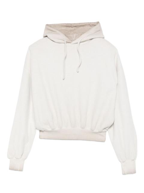 HALFBOY®️ hooded ribbed top