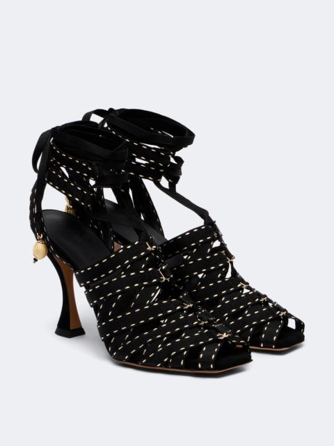 Zimmermann Corsage canvas sandals