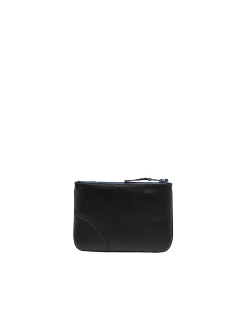 Comme Des Garçons logo-print polka dot-band wallet