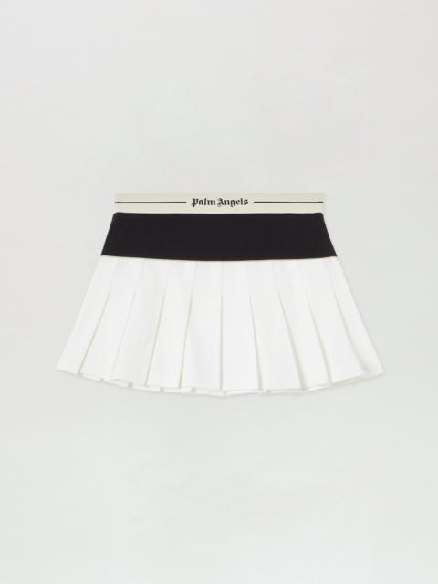 Palm Angels Classic Logo Pleated Skirt