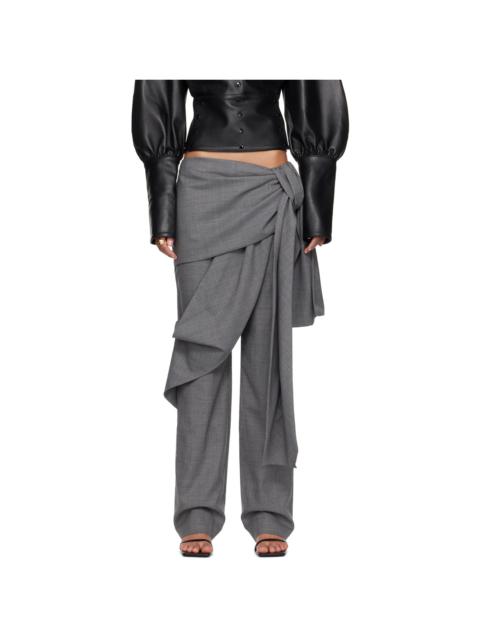FIDAN NOVRUZOVA Gray Bianka Trousers