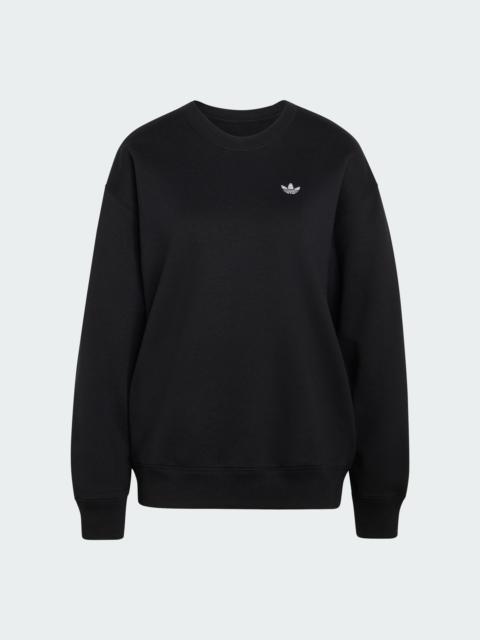 adidas ESSENTIALS CREW LONG FLEECE OS Sweatshirt