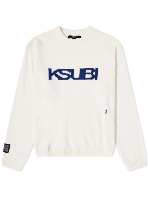 Ksubi Ksubi Oversized Logo Knit