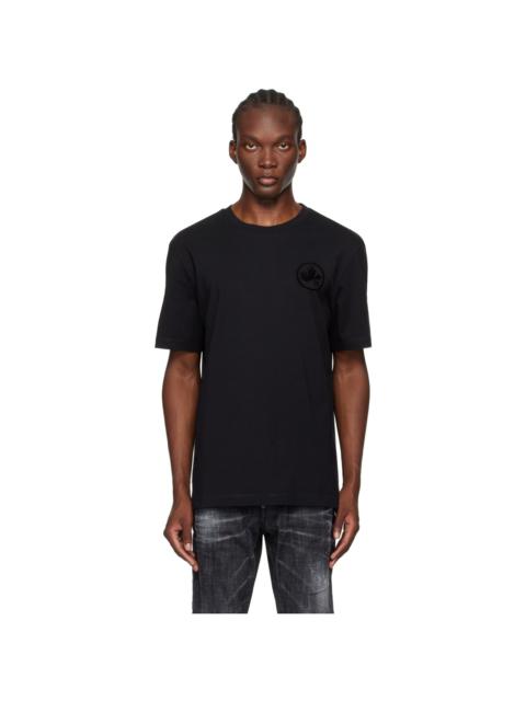 DSQUARED2 Black Regular Fit T-Shirt