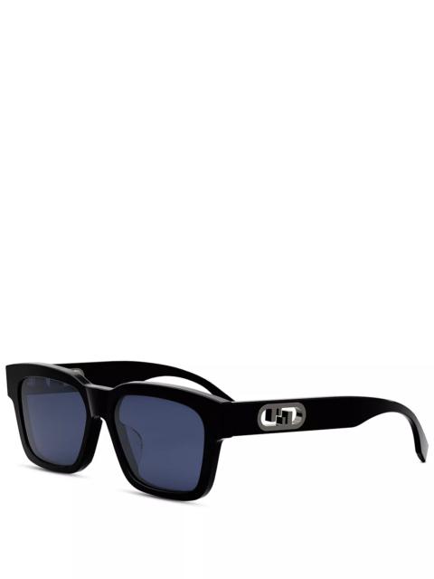 O'Lock Rectangular Sunglasses, 53mm