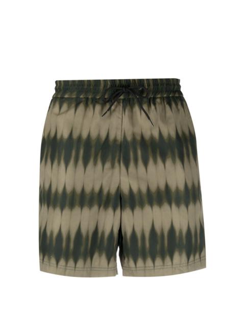 A.P.C. Bobby tie-dye swim shorts