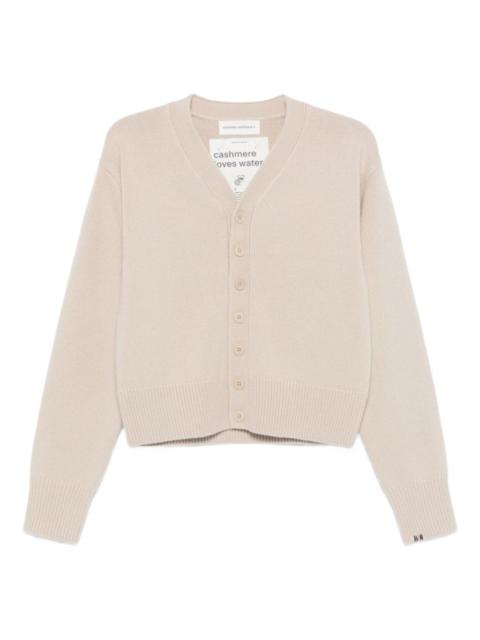 extreme cashmere buttoned cardigan