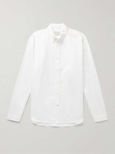 Oliver Spencer Brook Button-Down Collar Organic Cotton Shirt