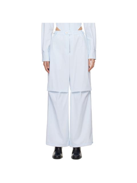 Dion Lee Blue Flight Trousers
