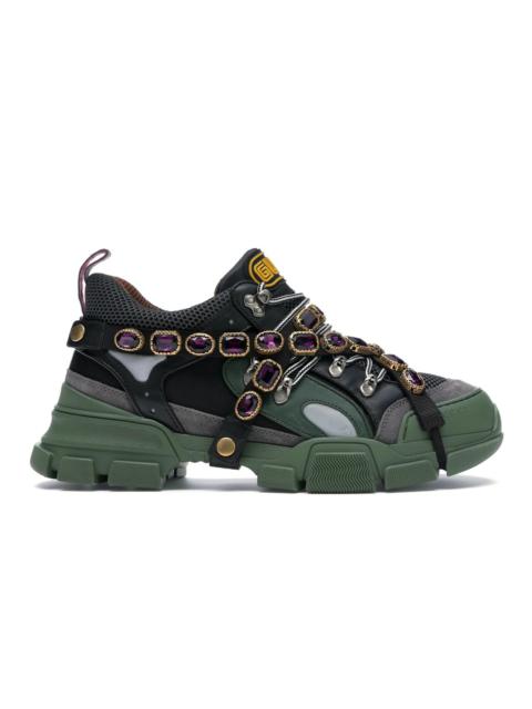GUCCI Gucci Flashtrek SEGA Green Removable Crystal