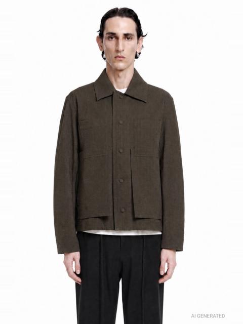 Craig Green Embroidered Linestitch Worker Jacket
