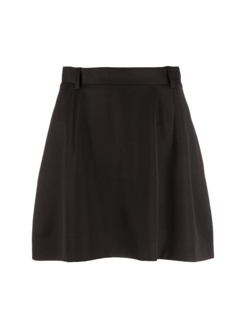 Large Mini A-line skirt