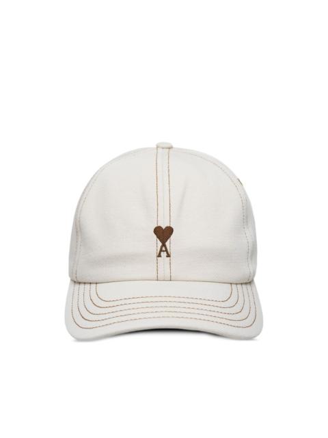 AMI Paris Ami de Coeur embroidered cap