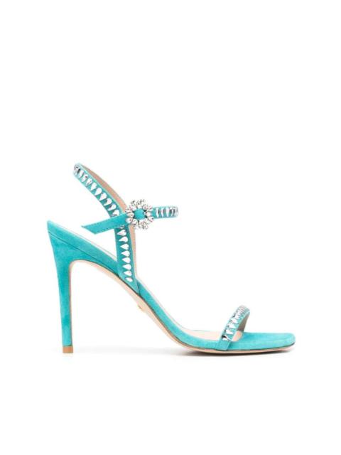 Stuart Weitzman embellished open-toe sandals