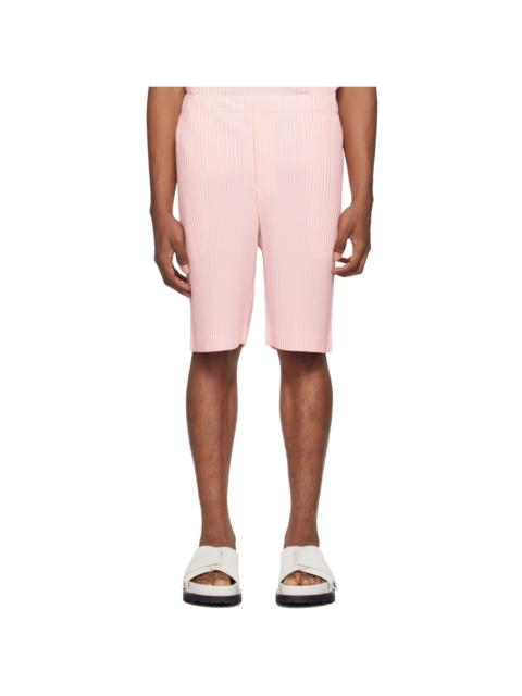 ISSEY MIYAKE Pink Monthly Color May Shorts