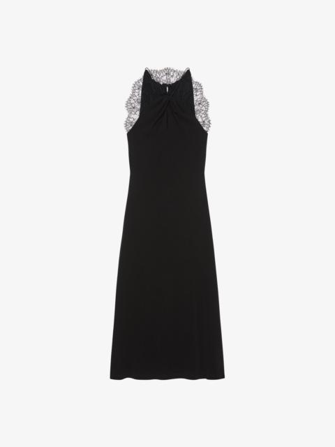 Givenchy DRESS IN CREPE WITH LACE
