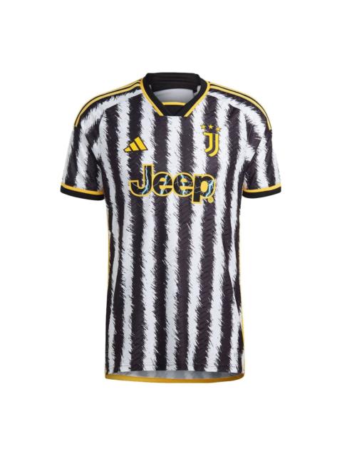 adidas adidas Juventus 23/24 Home Authentic Jersey 'Black White' HR8248