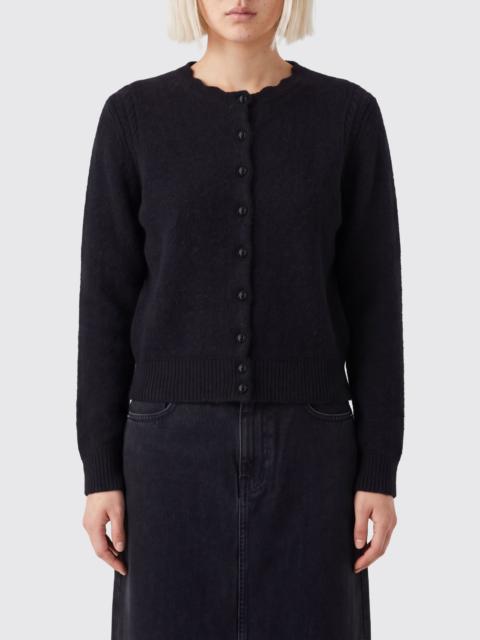 Isabel Marant Étoile ISABEL MARANT ETOILE Alpaca-Wool Blend Crewneck Cardigan with Buttons