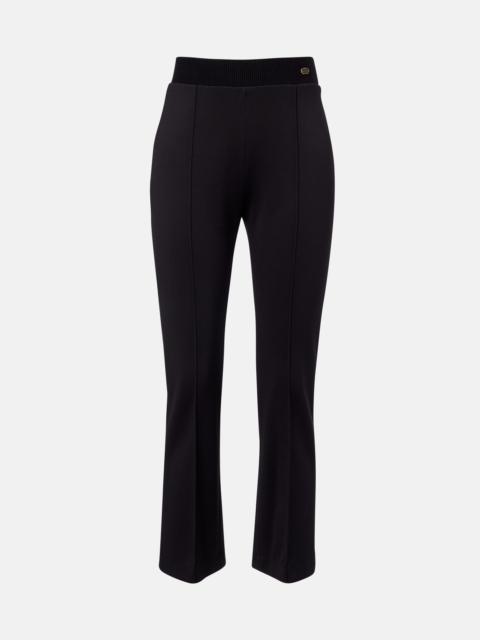 AGNONA Jersey cropped slim pants