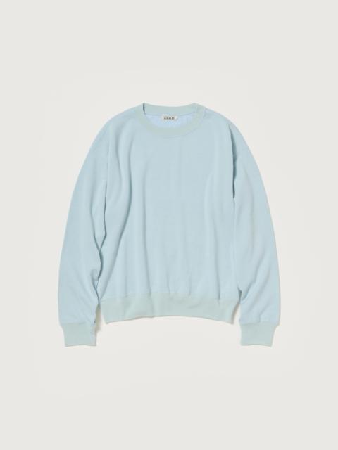 AURALEE HIGH TWIST LIGHT SWEAT P/O