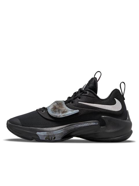 Nike Zoom Freak 3 'Black Metallic Silver' DA0694-002