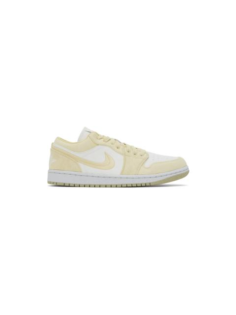 Jordan Gold Air Jordan 1 Low Sneakers