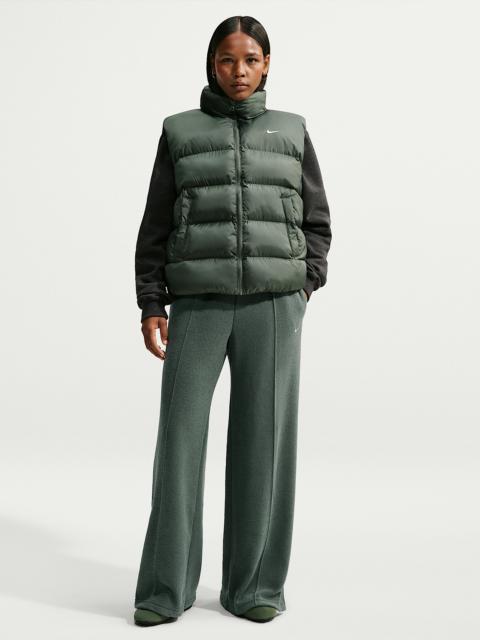 Nike Nike Studio Fleece Medium-Weight Plush Women's Mid-Rise Wide-Leg Pants