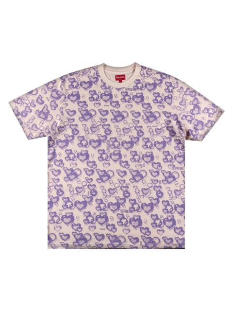 Supreme Hearts Short-Sleeve Top 'Light Pink'