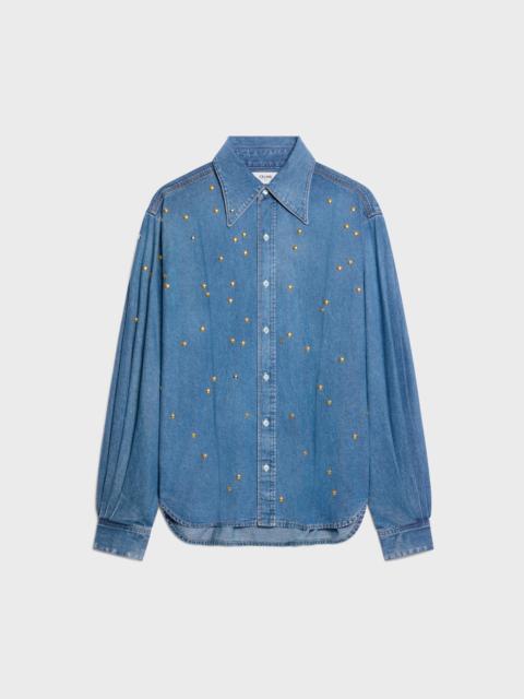CELINE shirt IN COTTON DENIM