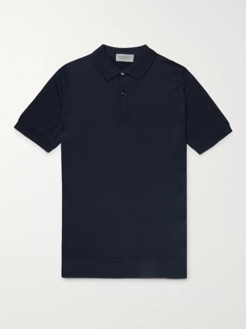 JOHN SMEDLEY Payton Slim-Fit Wool Polo Shirt