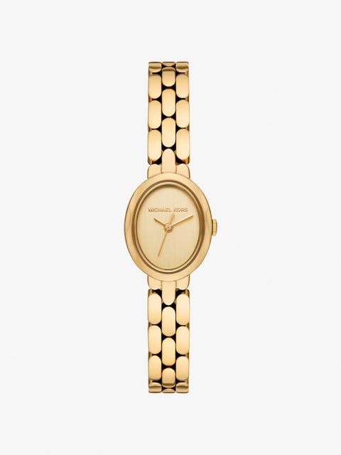 MICHAEL KORS Petite Maude Gold-Tone Watch